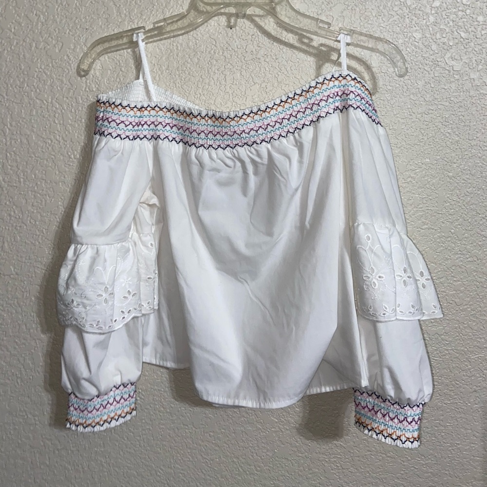 off the shoulder blouse